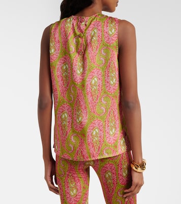 Blusa de jacquard semitransparente | Etro