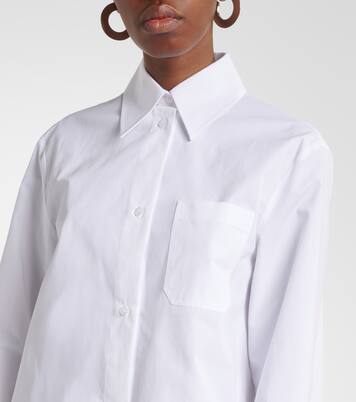 Ceppo cotton-blend poplin shirt | Sportmax