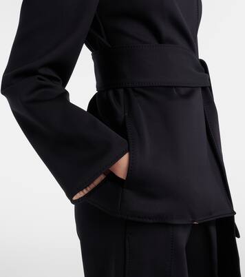 Talamo belted jersey blazer | Max Mara