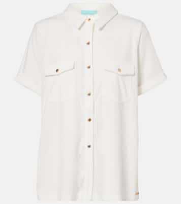 Tori cotton-blend shirt | Melissa Odabash