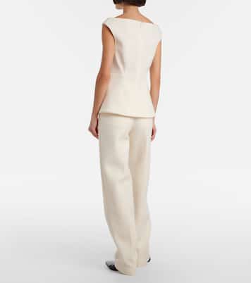 Gerade High-Rise-Hose Zee | Proenza Schouler