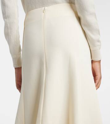 Jupe midi à taille haute | Jil Sander