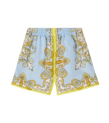 Shorts Barocco aus Seide | Versace Kids