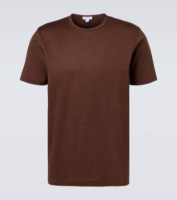 T-Shirt aus Baumwoll-Jersey | Sunspel