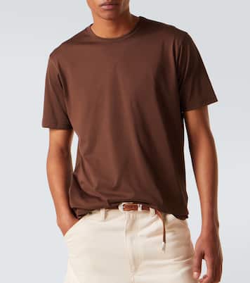 T-Shirt aus Baumwoll-Jersey | Sunspel
