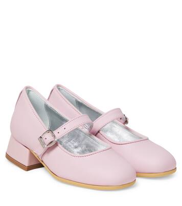 Dorothy leather Mary Jane flats | Monnalisa