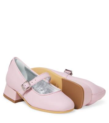 Dorothy leather Mary Jane flats | Monnalisa