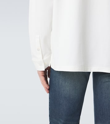 Chemise en coton piqué mélangé | Gucci