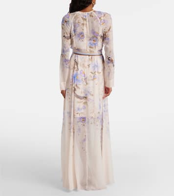 Luna belted floral maxi dress | Zimmermann