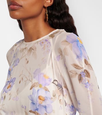 Luna belted floral maxi dress | Zimmermann