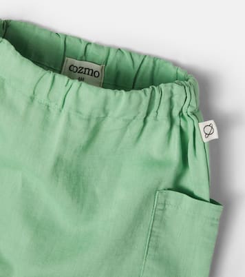 Baby Evan linen and cotton pants | Cozmo