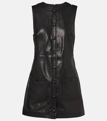 Leather shirt dress | Frame