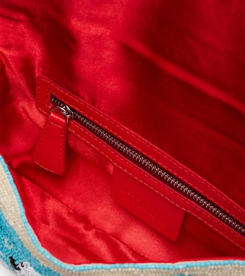 Tommy beaded shoulder bag | Staud