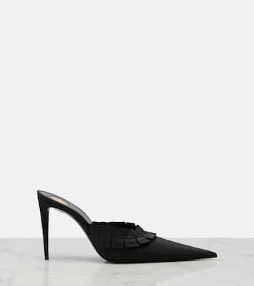 Mules Madeleine aus Taft | Saint Laurent