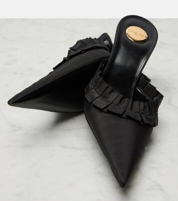 Mules Madeleine aus Taft | Saint Laurent