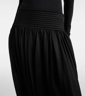 Wool-blend balloon pants | Alaïa
