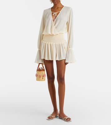 Naya shirred minidress | Bananhot