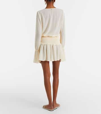 Naya shirred minidress | Bananhot