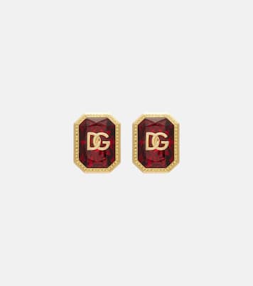 DG embellished clip-on earrings | Dolce&Gabbana