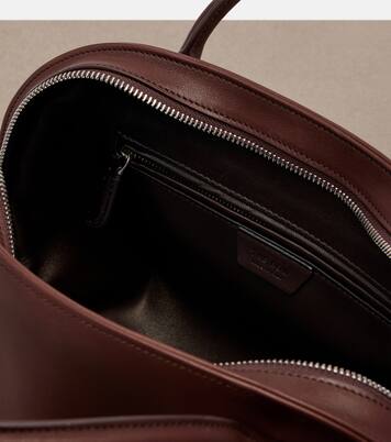 Agnes 12 leather top-handle bag | The Row
