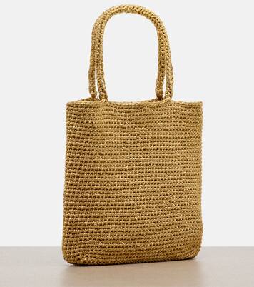 Cecily Small metallic-effect tote bag | The Row
