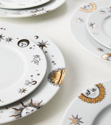 Astronomici set of 12 porcelain dinner plates | Fornasetti