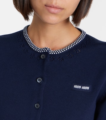 Cardigan aus Baumwolle | Miu Miu