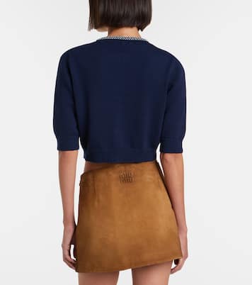 Cardigan aus Baumwolle | Miu Miu