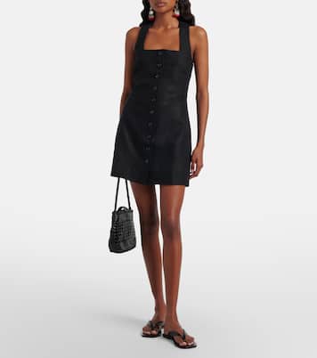 Jaques linen minidress | Faithfull