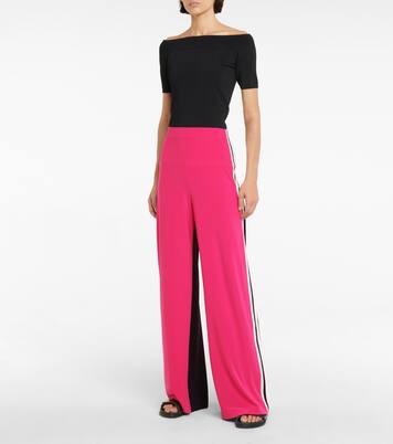 Pantalon ample à taille haute | Norma Kamali