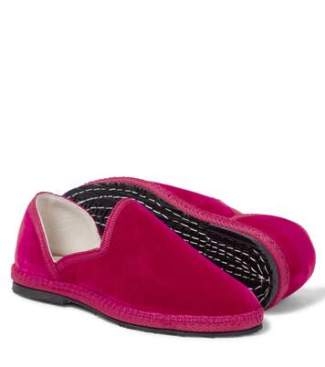 Friulane velvet loafers | The Row Kids