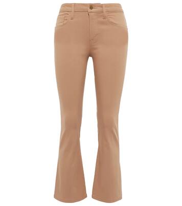 Jean Le Crop Mini Boot à taille mi-haute | Frame