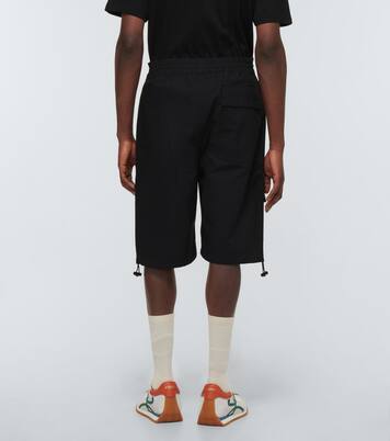 Cotton drawstring shorts | Loewe