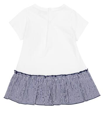 Baby cotton-blend dress | Il Gufo