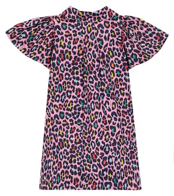 Leopard printed cotton dress | Marc Jacobs Kids