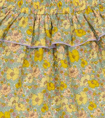 Jupe Bella en coton à fleurs | Paade Mode