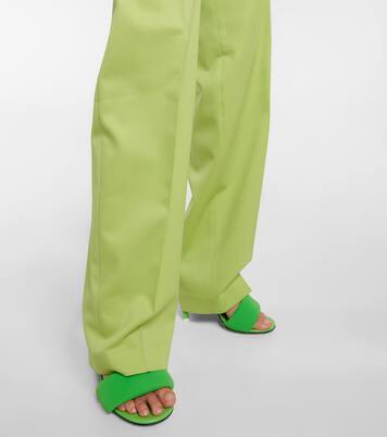 Slingback-Sandalen Rem mit Lackleder | The Attico