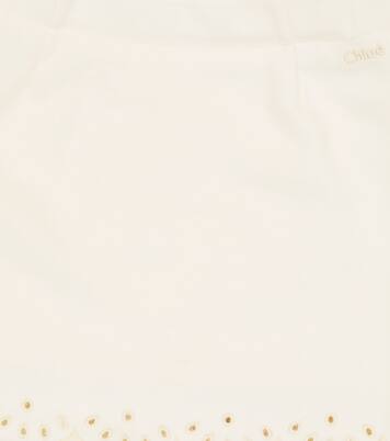 Jupe en laine mélangée | Chloé Kids