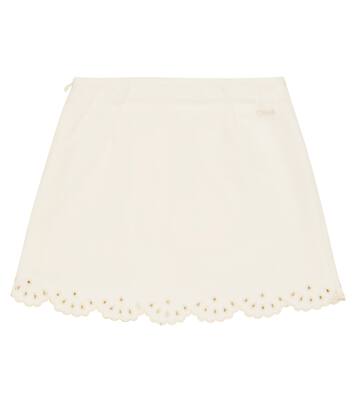 Jupe en laine mélangée | Chloé Kids