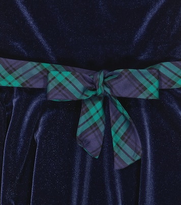 Robe en velours | Polo Ralph Lauren Kids