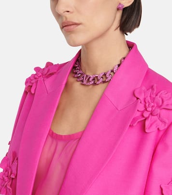 Choker VLogo mit Kristallen | Valentino