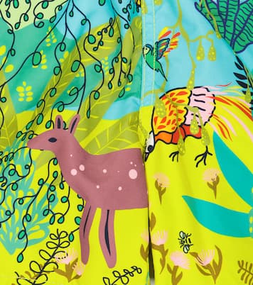 Jim printed twill swim trunks | Vilebrequin Kids