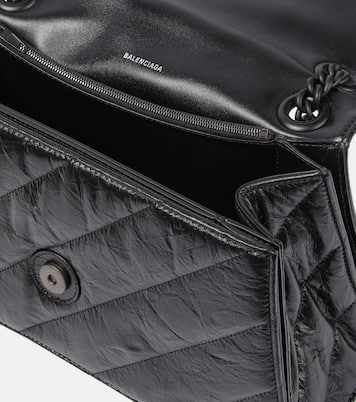 Schultertasche Crush Medium aus Leder | Balenciaga