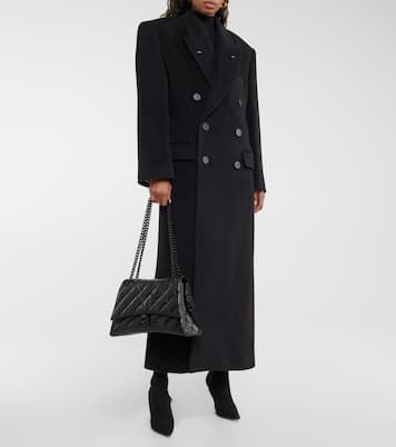 Schultertasche Crush Medium aus Leder | Balenciaga