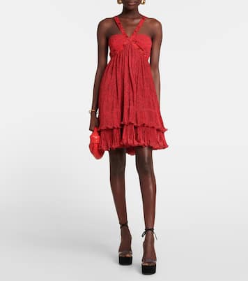 Sita suede platform sandals | Amina Muaddi