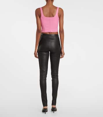 Bustier aus Leder | Stouls