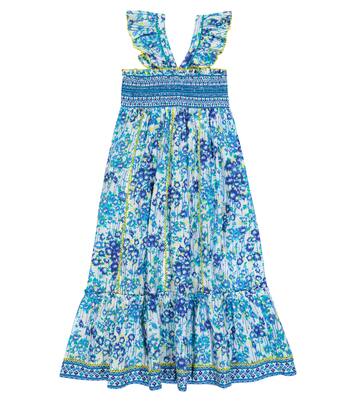 Cindy floral cotton dress | Poupette St Barth Kids