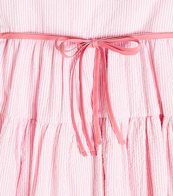 Striped cotton dress | Il Gufo