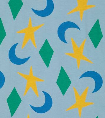 Printed cotton jersey dress | Jellymallow