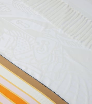 Striped cotton blanket | Burberry